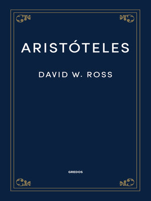 cover image of Aristóteles